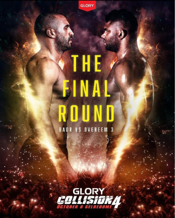 Alistair Overeem jubila a Badr Hari y Sergej Maslobojev se corona como nuevo campeón semi-pesado en Glory Collision 4