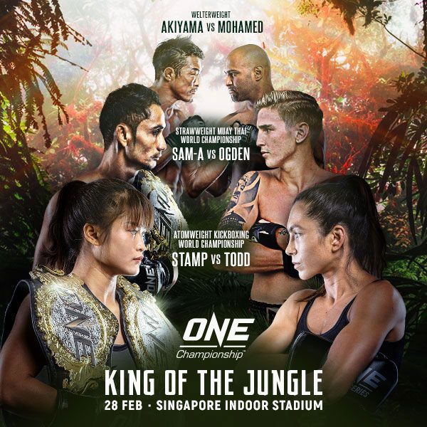 ONE: King of The Jungle, Enfusion 95 y 96, Glory 75 y KOK 83 ¿Qué ver este fin de semana?