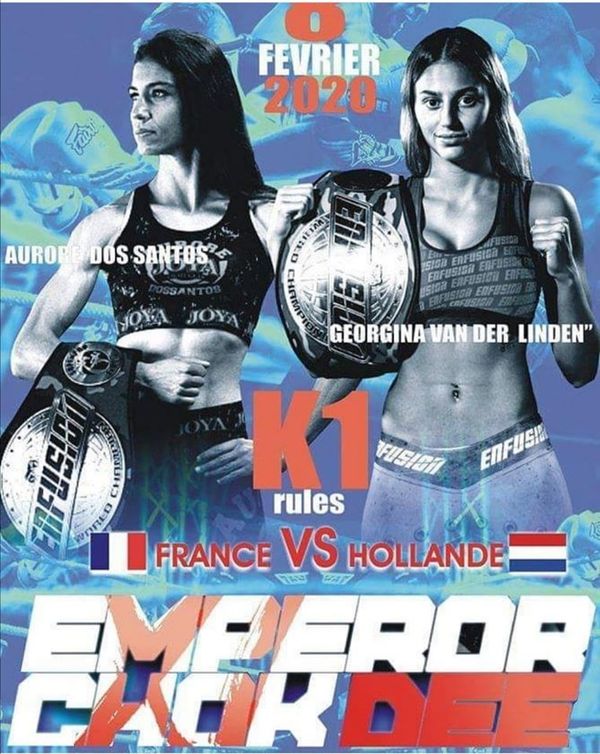 Vídeo y resultados: Emperor Chok Dee XI. Zinedine Hameur-Lain y Aurore dos Santos ganan cinturones en casa