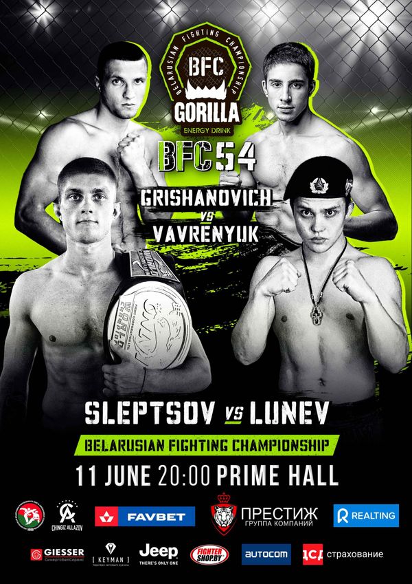 Pavel Grishanovich derrota a Alexey Vavrenyuk en BFC 54 – Vídeos y resultados