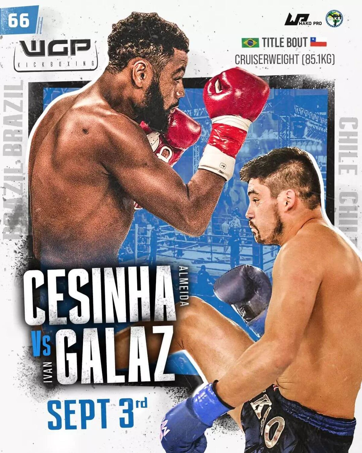 Cesinha Almeida noquea controrversialmente a Iván Galaz; Ignacio el fino derrota a Robson Minoto