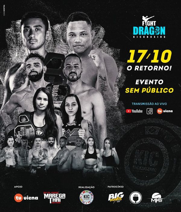Fight Dragon 11 São Paulo: Renan Maza, Vinicius Dionizio y Julia Alves ganan sus peleas y se llevan los cinturones del evento