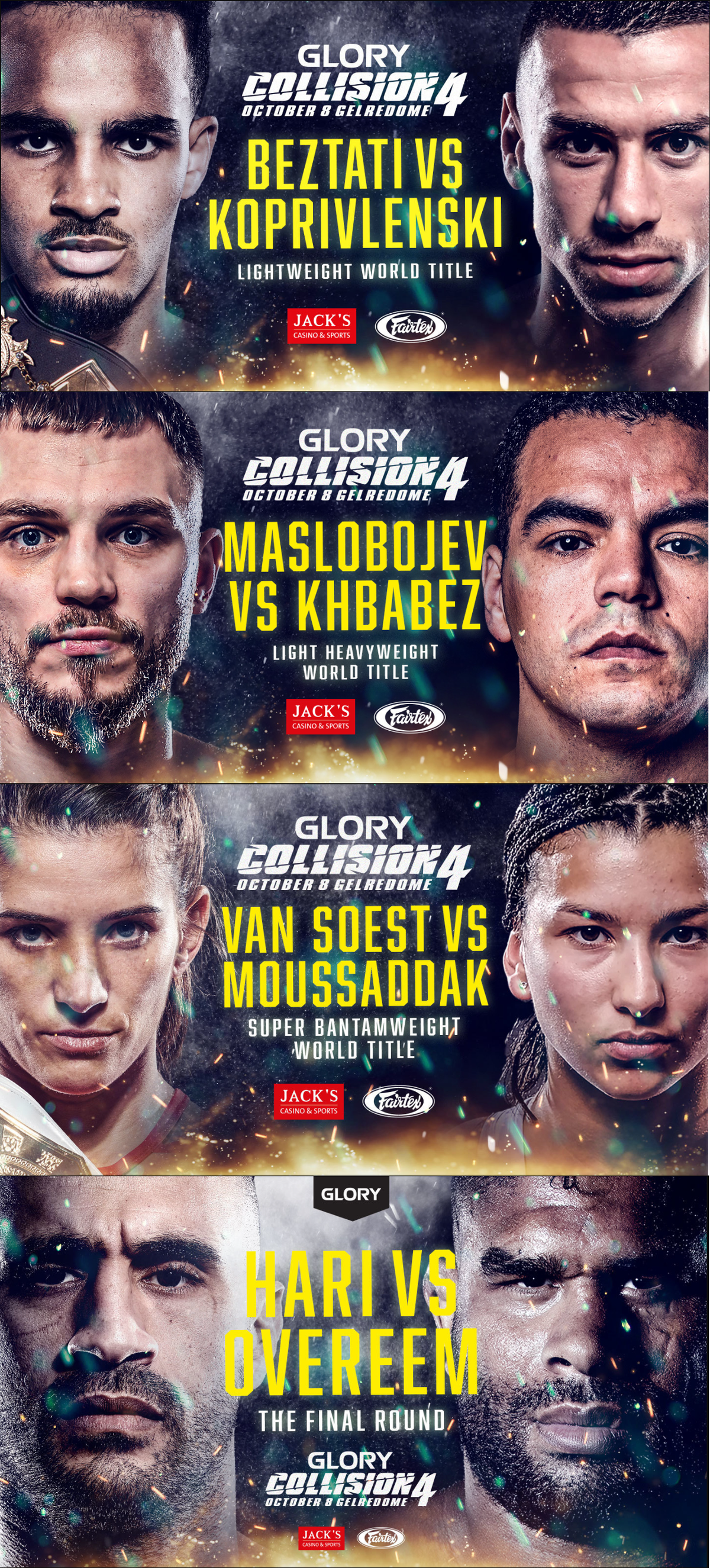 Badr Hari vs Alistair Overeem III – Glory Collision 4 en vivo por DirecTV para Hispanoamérica