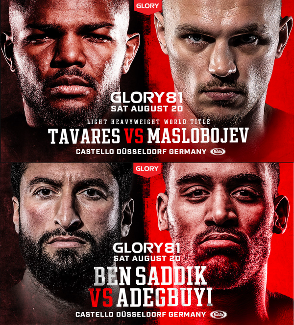 Jamal Ben Saddik noquea salvajemente a Benjamin Adegbuyi en Glory 81 Düsseldorf