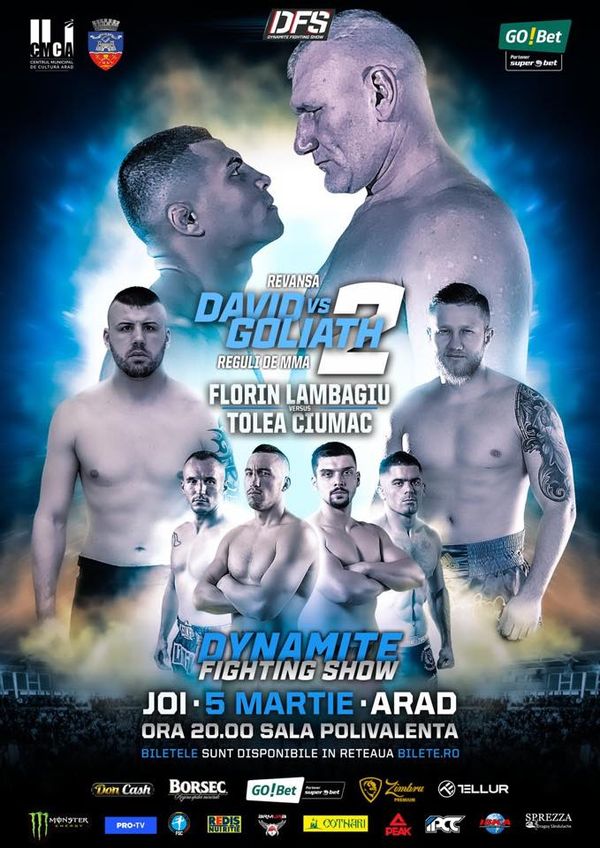 Vídeos y resultados: Dynamite Fighting Show 7 Rumania. Eduard Gafencu derrota a Benjamin Masudi