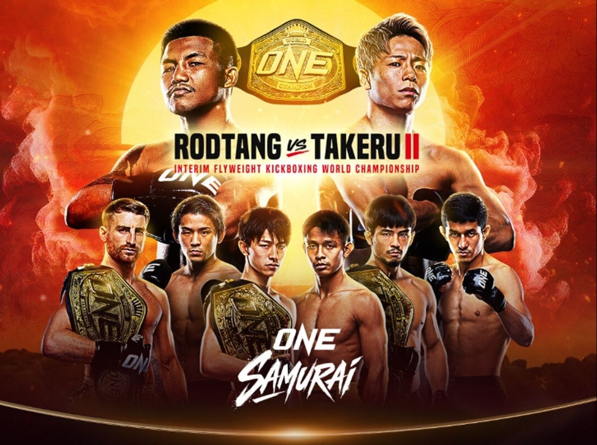 Takeru se despide de manera legendaria noqueando a Rodtang y Jonathan Haggerty da clase magistral de Kickboxing en ONE Samurai 1