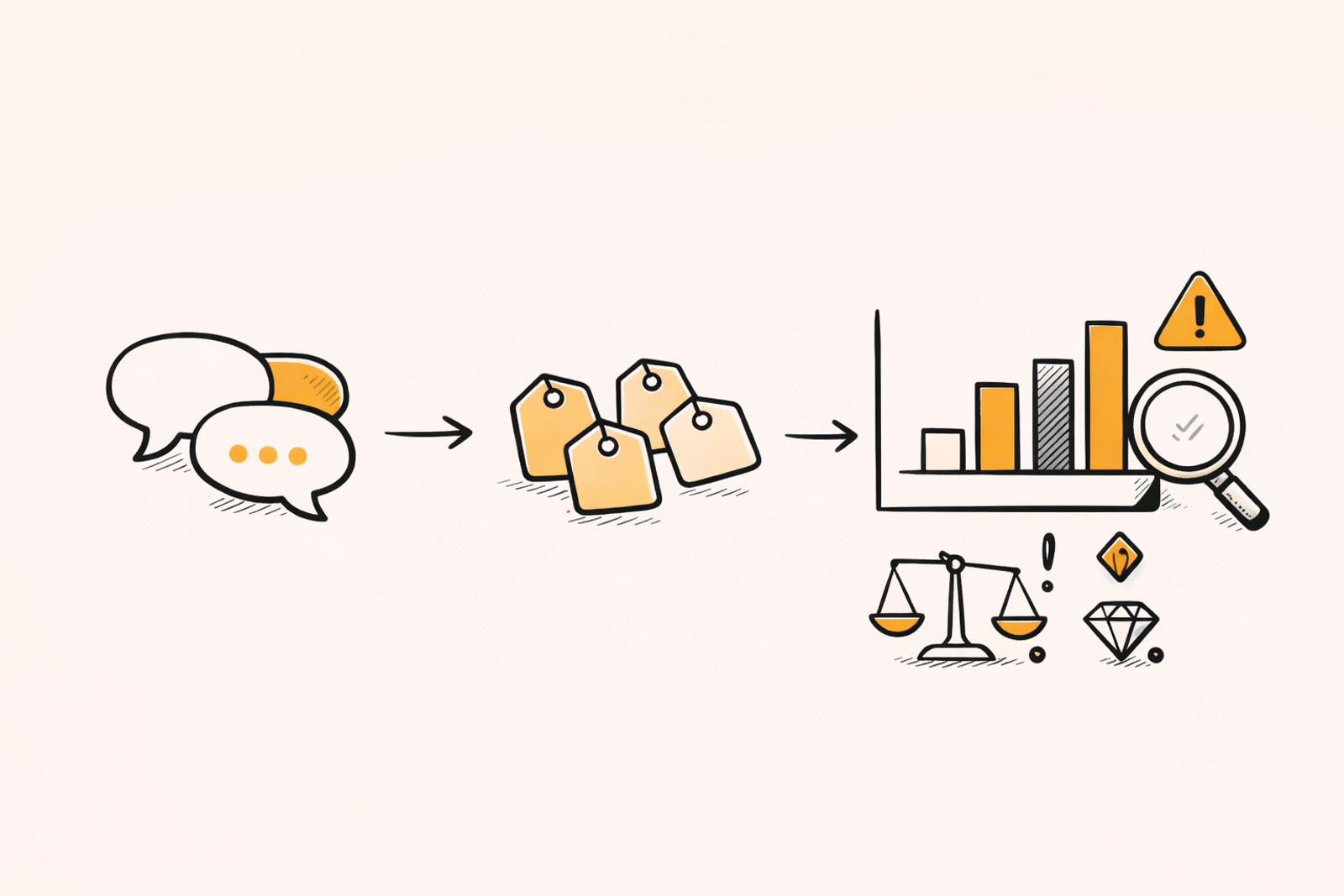 How coded verbatims become “data”