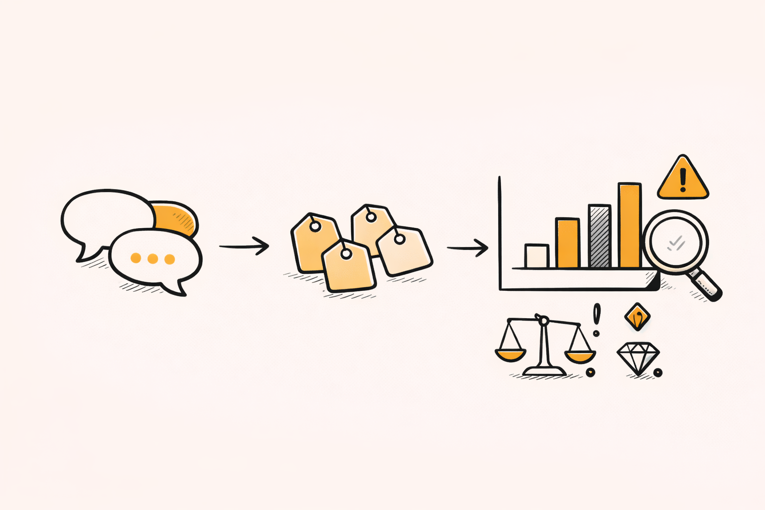 How coded verbatims become “data”