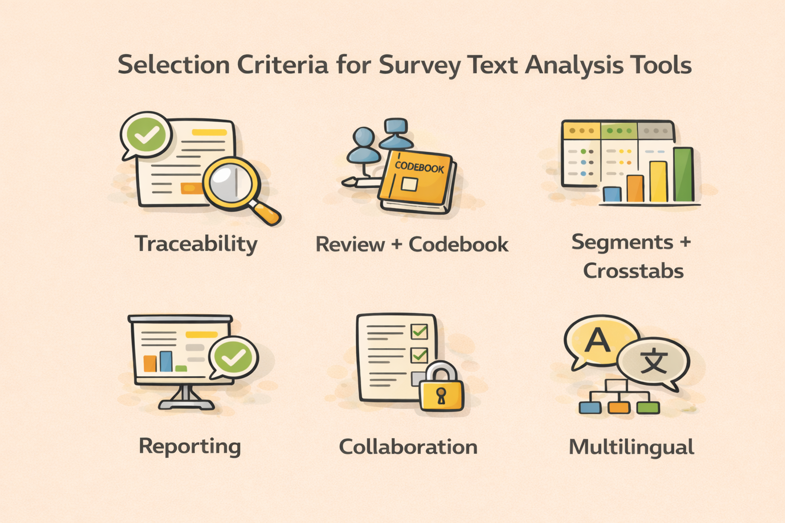 The selection criteria that actually predict success