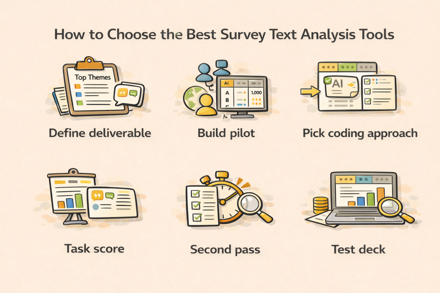 How to choose the best survey text analysis tools in 2026