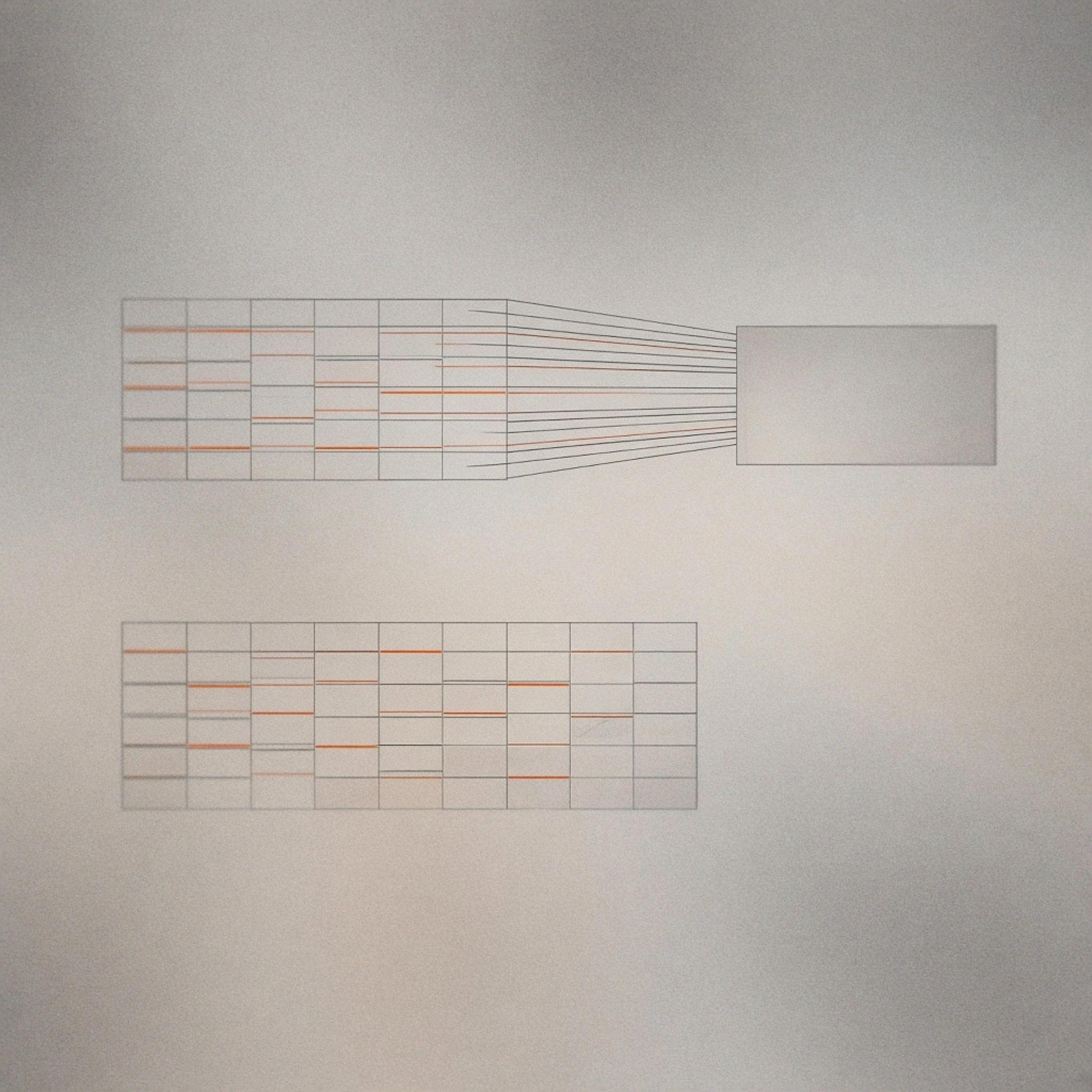 Abstract cover art: two parallel grid workflows on cool gray, the upper resolving into a clean slide-shaped rectangle while the lower is still mid-grid.