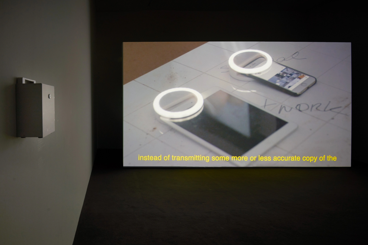 YGRG14X, 2018.&nbsp;

Video with sound 29:28.

RYXPER 1126AE 02:60, 2019

Industrial aroma diffuser mechanism, programmed at 02:60 interval, stainless steel, RYXPER 1126AE fragrance.