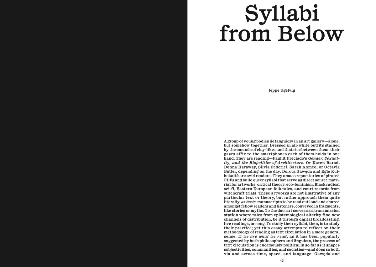 CAHIERS D’ARTISTES