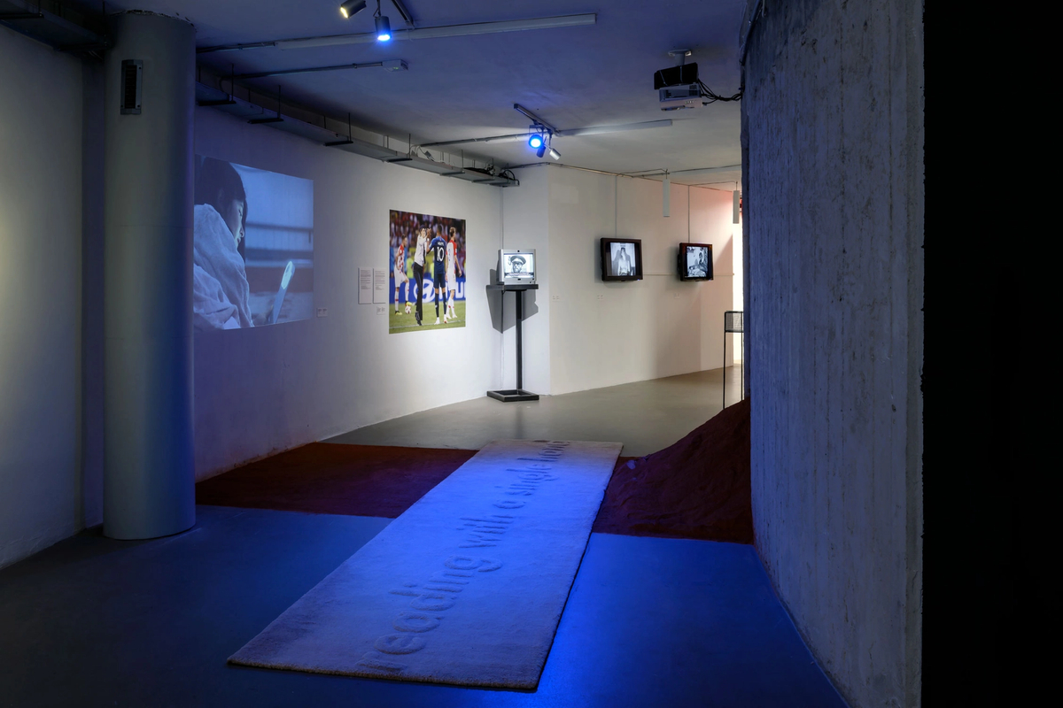 Dorota Gawęda and Eglė Kulbokaitė, YGRG 14X, 2018

Video installation, dimensions variable.

Photograph by Małgorzata Kujda © Wrocław Contemporary Museum 2020