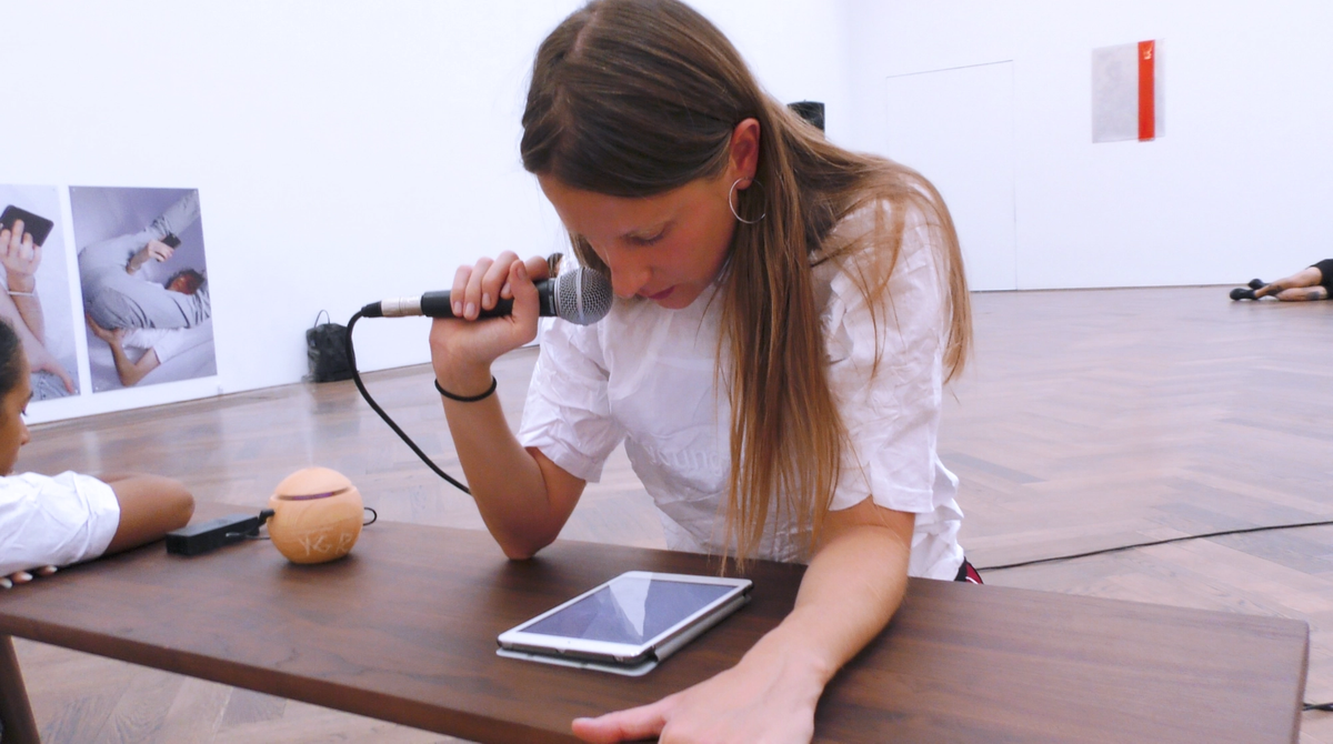 Dorota Gawęda and Egle Kulbokaite, Young Girl Reading Group 145, 2017