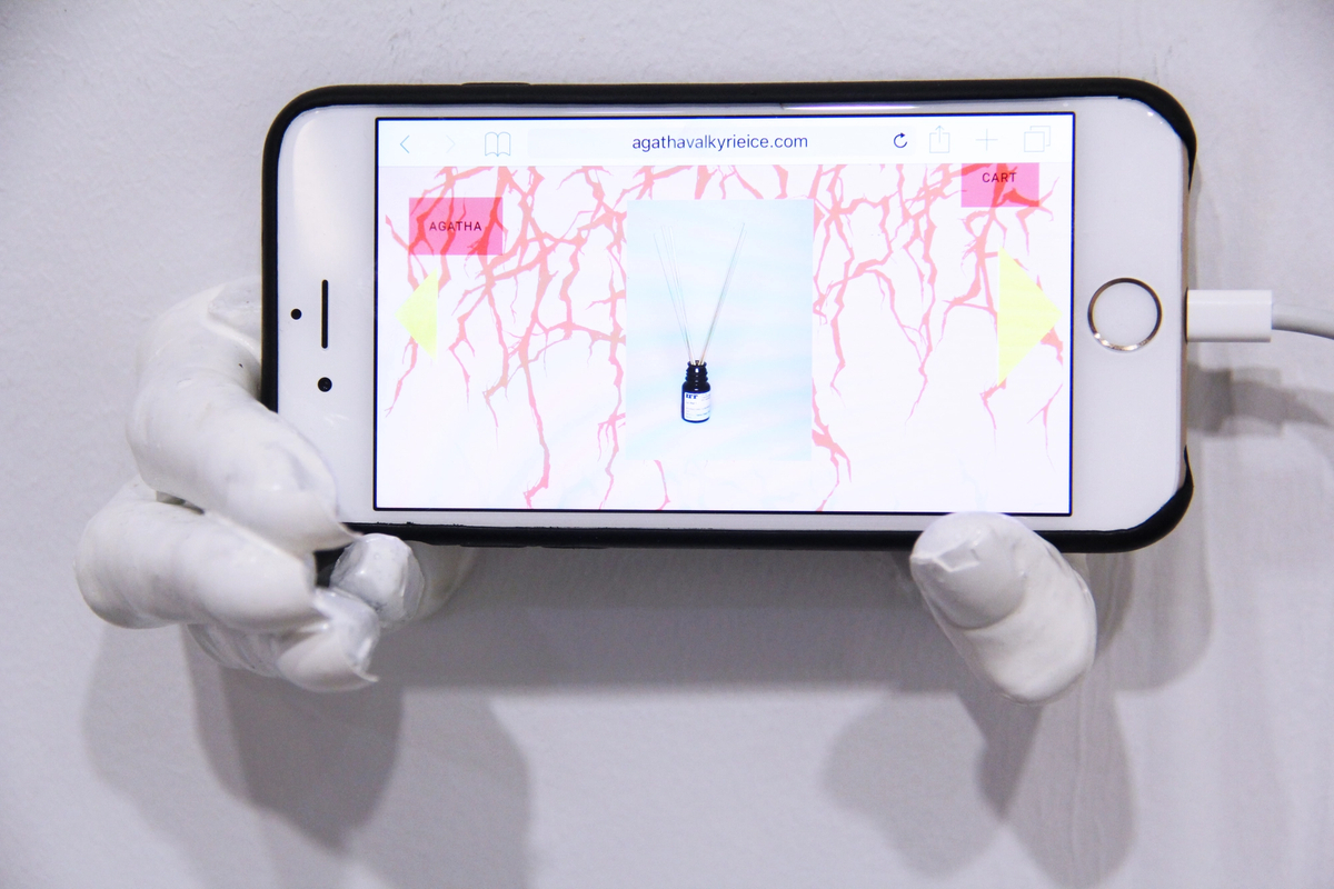 one who has evolved, 2016

CONCRETE, FAKE NAILS, ACRYLIC PAINT ( 4 x 5 x 7 cm)


agathavalkyrieice.com, 2016, website developed with PWR studios