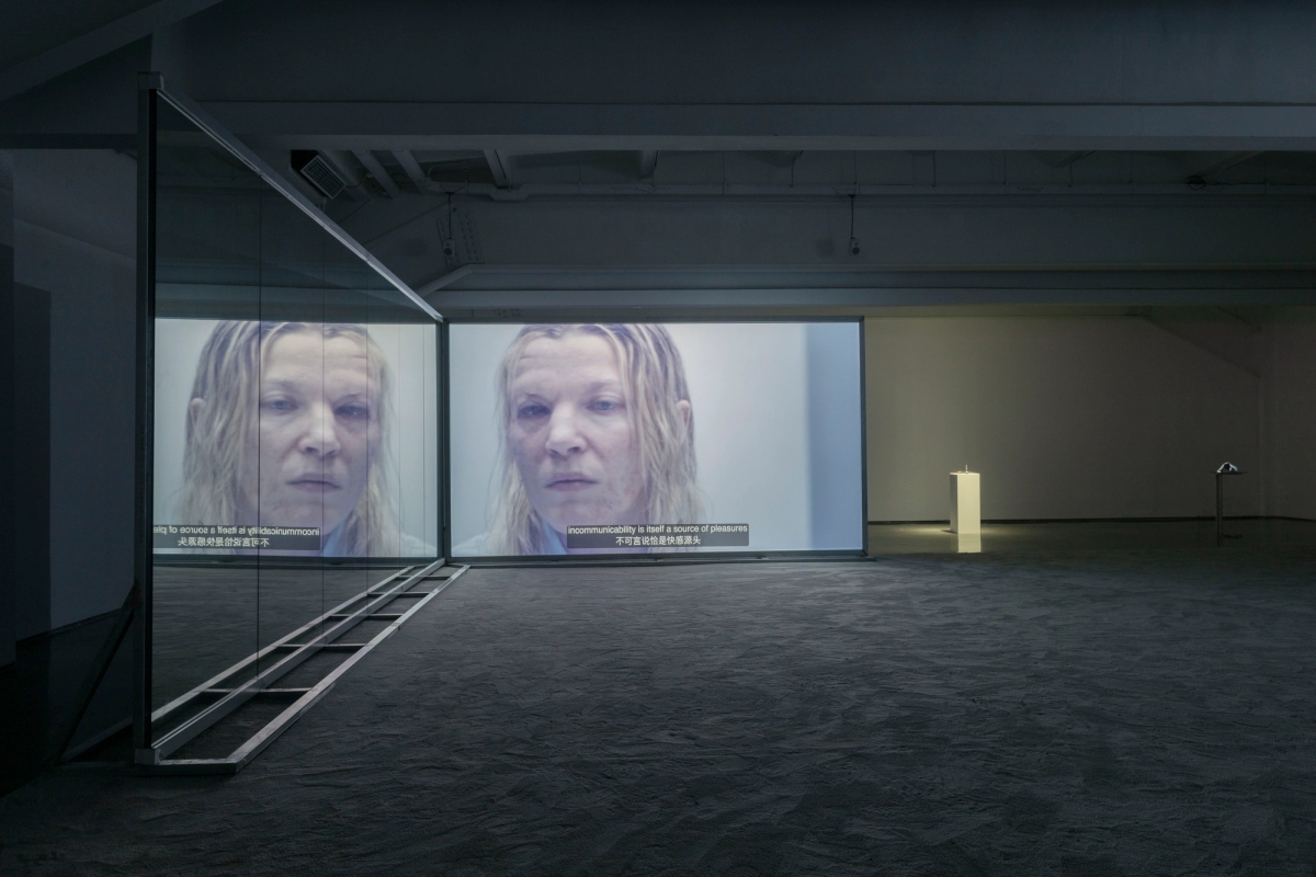 Spit and Image 1, 2025. 4K single-channel video, color, sound, 15 min. Installation view, MACA, 2025. Photo: Yang Hao