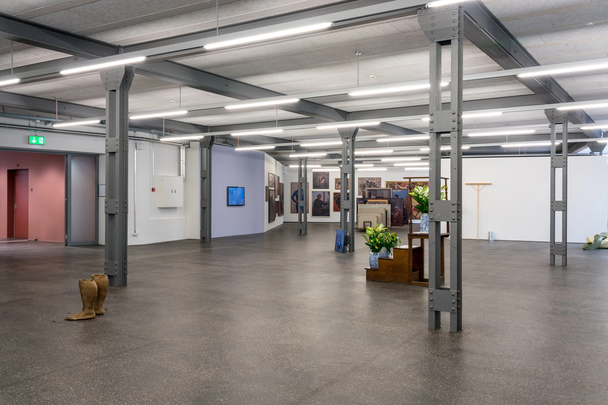 Eat the Museum, installation view, Alte Fabrik, Rapperswil (CH) 2020.

Photo: Niklas Goldbach