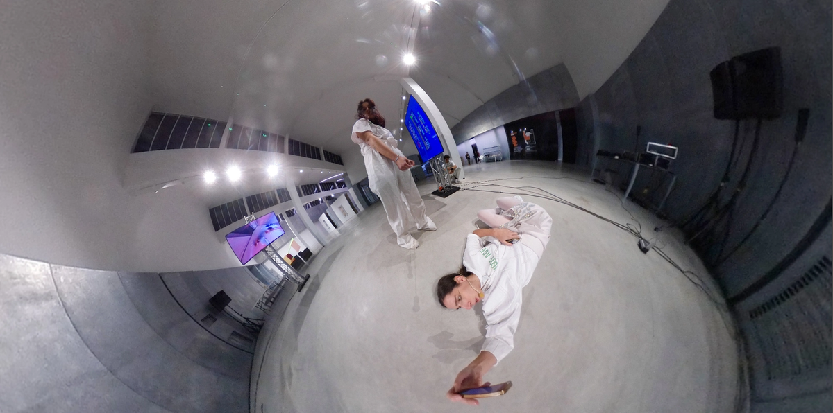 DOROTA GAWĘDA & EGLĖ KULBOKAITĖ, YGRG 159:SULK II,   2018. Performance and video installation.