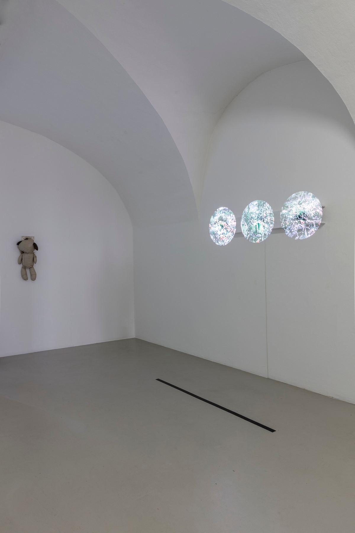 The Lying Body: Only the Futures Revisit the Past exhibition view.
