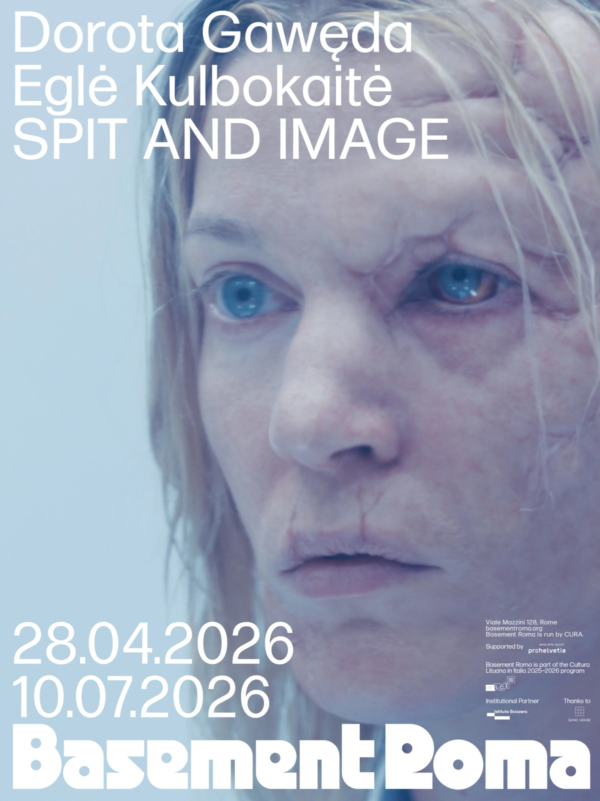 SPIT AND IMAGE, solo exhibition