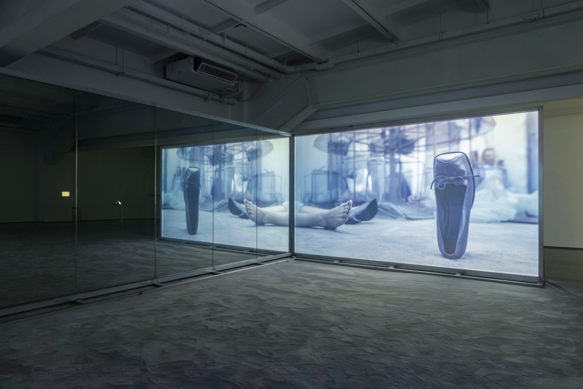 Spit and Image 1, 2025. 4K single-channel video, color, sound, 15 min. Installation view, MACA, 2025. Photo: Yang Hao
