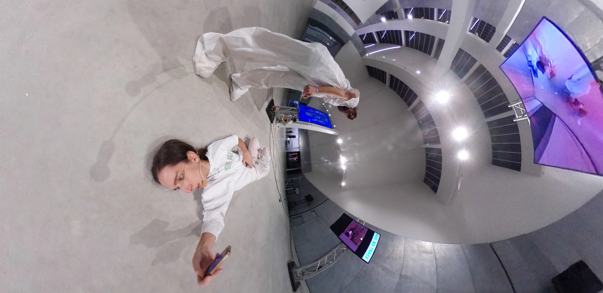 DOROTA GAWĘDA & EGLĖ KULBOKAITĖ, YGRG 159:SULK II,   2018. Performance and video installation.