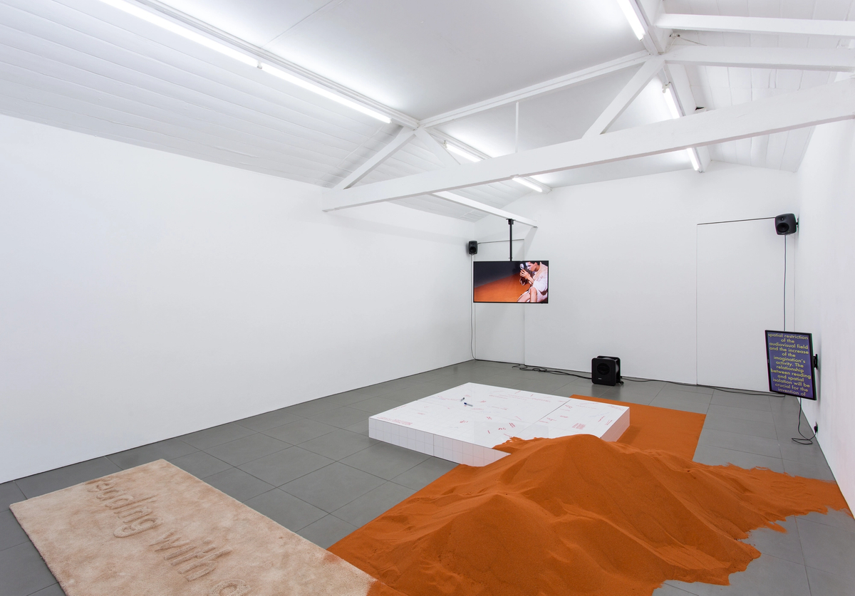 YGRG 14X: reading with a single hand V

[ exhibition view]