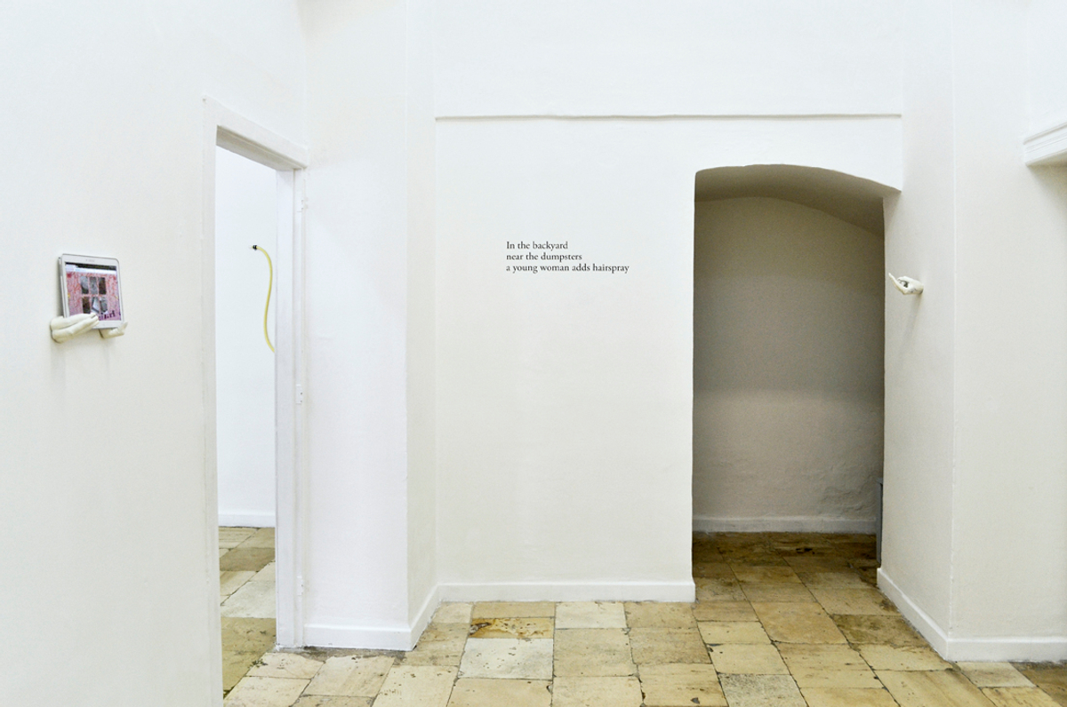 Seminal bricolage (first attempt), FOOTHOLD, Curated by: Like a little disaster, [exhibition view]