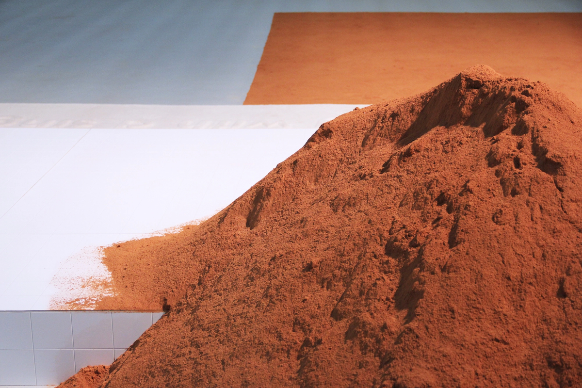 YGRG 14X: reading with a single hand, 2017 [installation view]