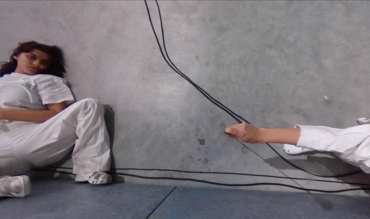 DOROTA GAWĘDA & EGLĖ KULBOKAITĖ, YGRG 159:SULK II,   2018. Performance and video installation.