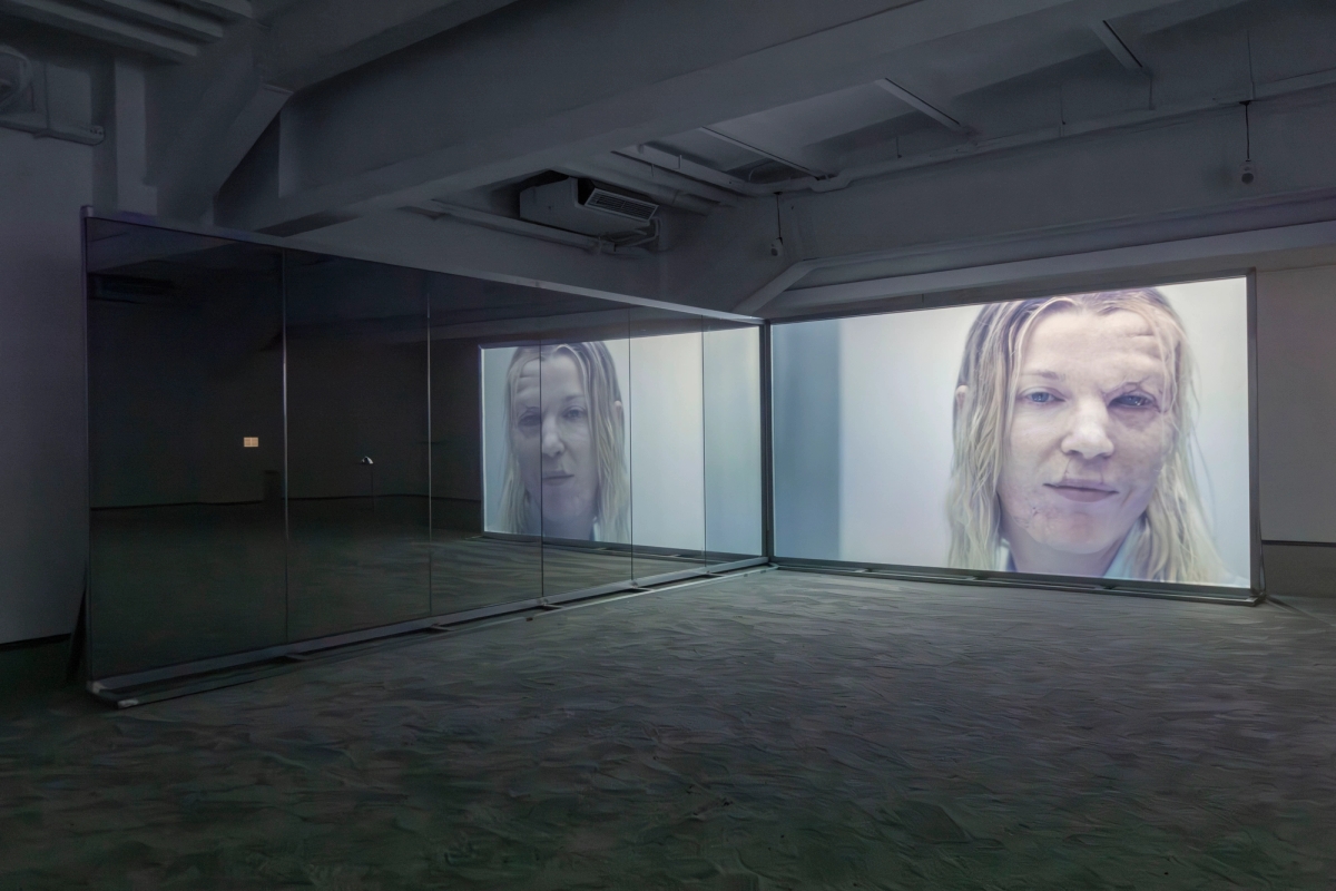 Spit and Image 1, 2025. 4K single-channel video, color, sound, 15 min. Installation view, MACA, 2025. Photo: Yang Hao

