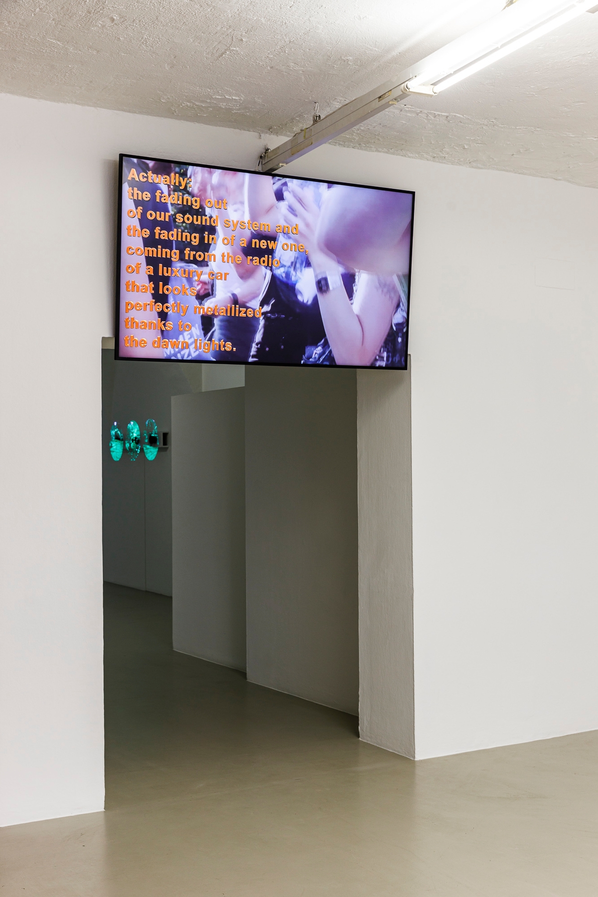 The Lying Body: Only the Futures Revisit the Past exhibition view.