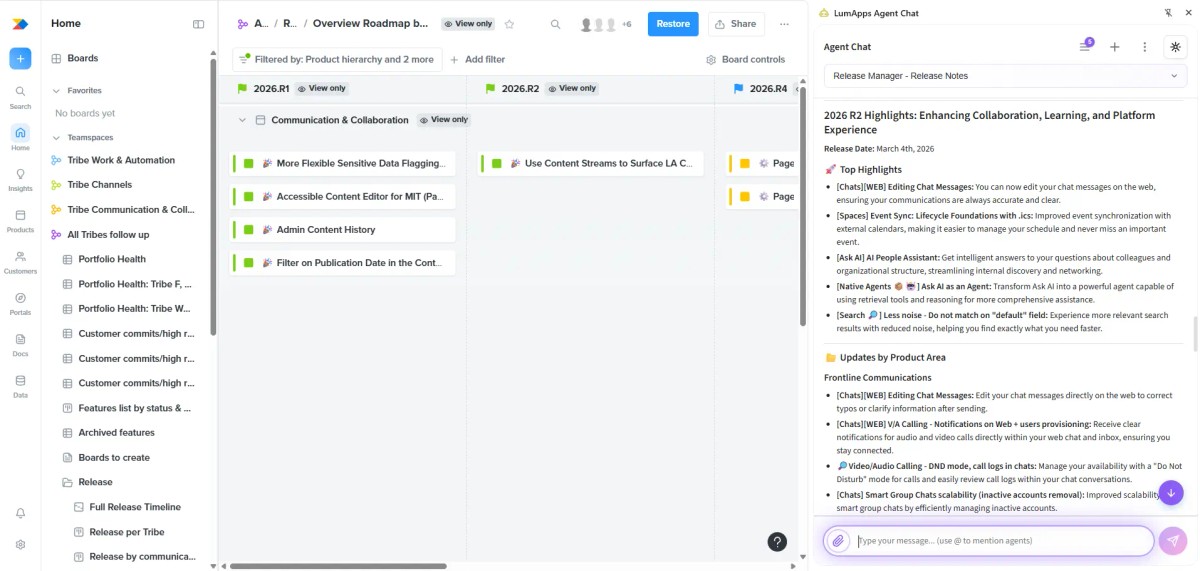Automate employee support with AI agents