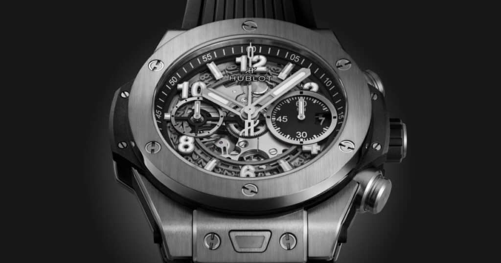 Hublot Big Bang Unico 42mm luxury chronograph with innovative design