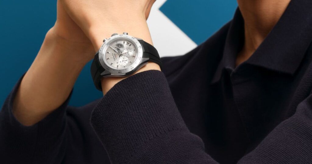 Zenith Chronomaster Sport collection luxury Swiss watches display