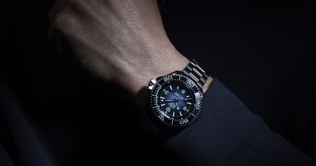 Omega luxury Swiss watch with precision Co-Axial movement at La Maison Monaco