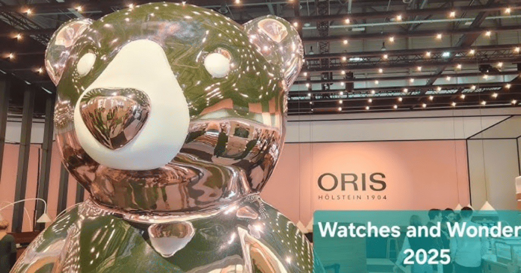 Oris interactive escape room booth at Watches & Wonders 2025 luxury watch exhibition