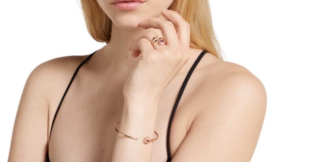 La Maison Monaco luxury jewelry store displaying Gucci collections