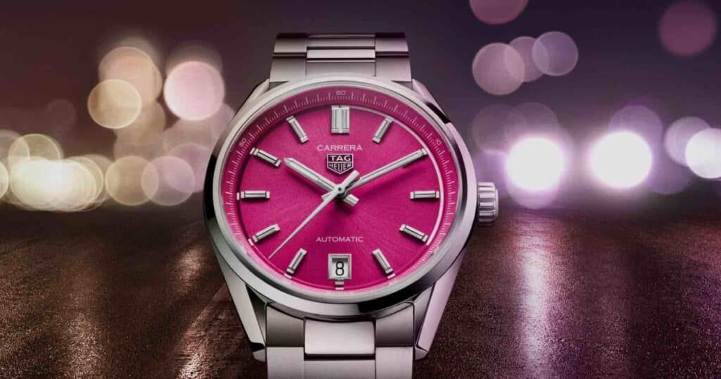 TAG Heuer Carrera Chronograph sports watch reflecting motorsport performance and style