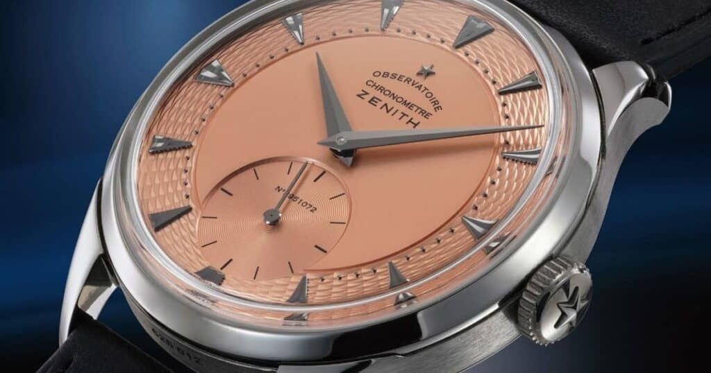 Vintage Zenith Calibre 135 precision watch movement from 1949 luxury timepiece