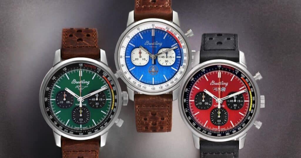 Breitling Top Time B01 Corvette special edition luxury chronograph from Classic Cars collection