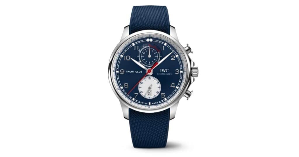 IWC Portugieser Yacht Club Orlebar Brown luxury watch design details and inspiration