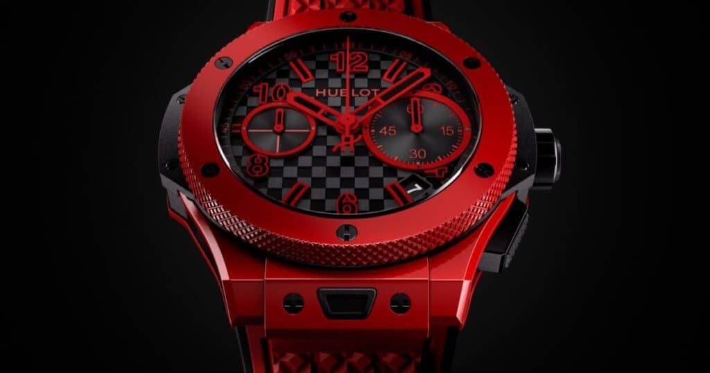 Hublot exhibition booth at Watches & Wonders 2025 showcasing avant-garde timepieces