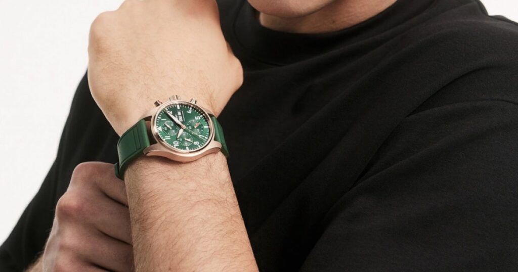 IWC Pilot's Watch with titanium materials inspired by Mercedes F1 engineering