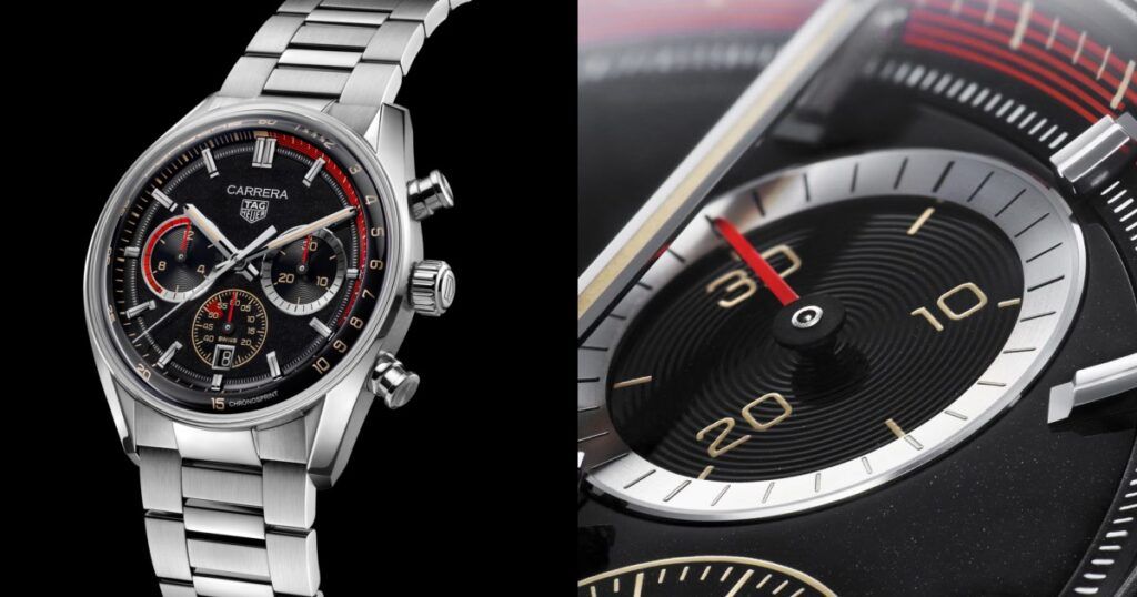 TAG Heuer TH20-08 Chronosprint caliber movement showcasing mechanical chronograph innovation