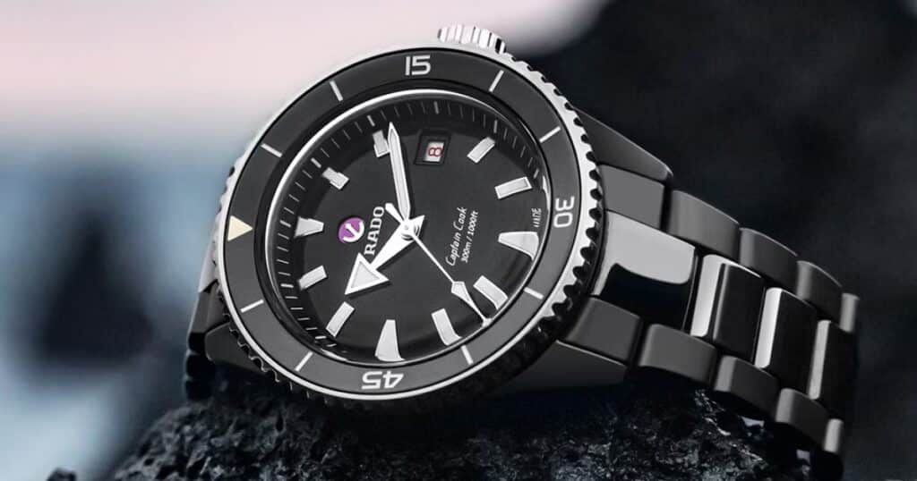 Rado Captain Cook luxury dive watch with vintage-inspired design and modern craftsmanship
