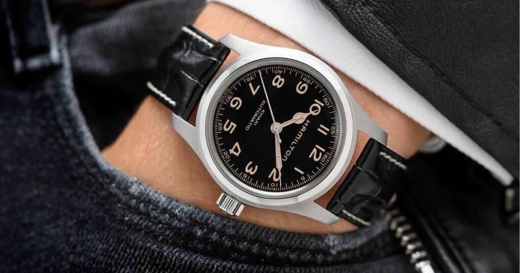 Hamilton luxury timepiece blending Swiss craftsmanship with timeless American design heritage