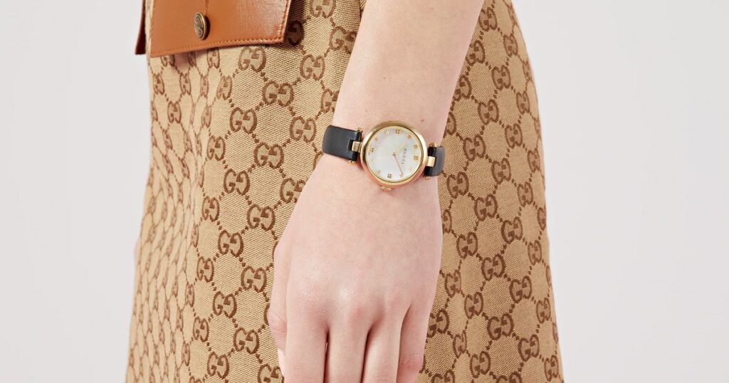 Luxury Gucci women's watches styled for classic elegance and fashion-forward looks