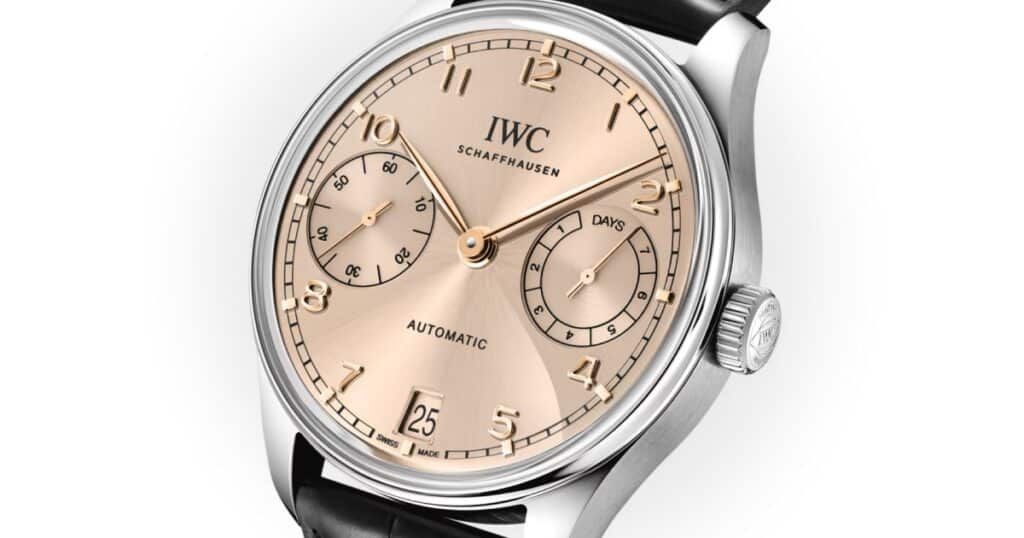Swiss luxury watch movement showing intricate mechanical components and hand-finished gears